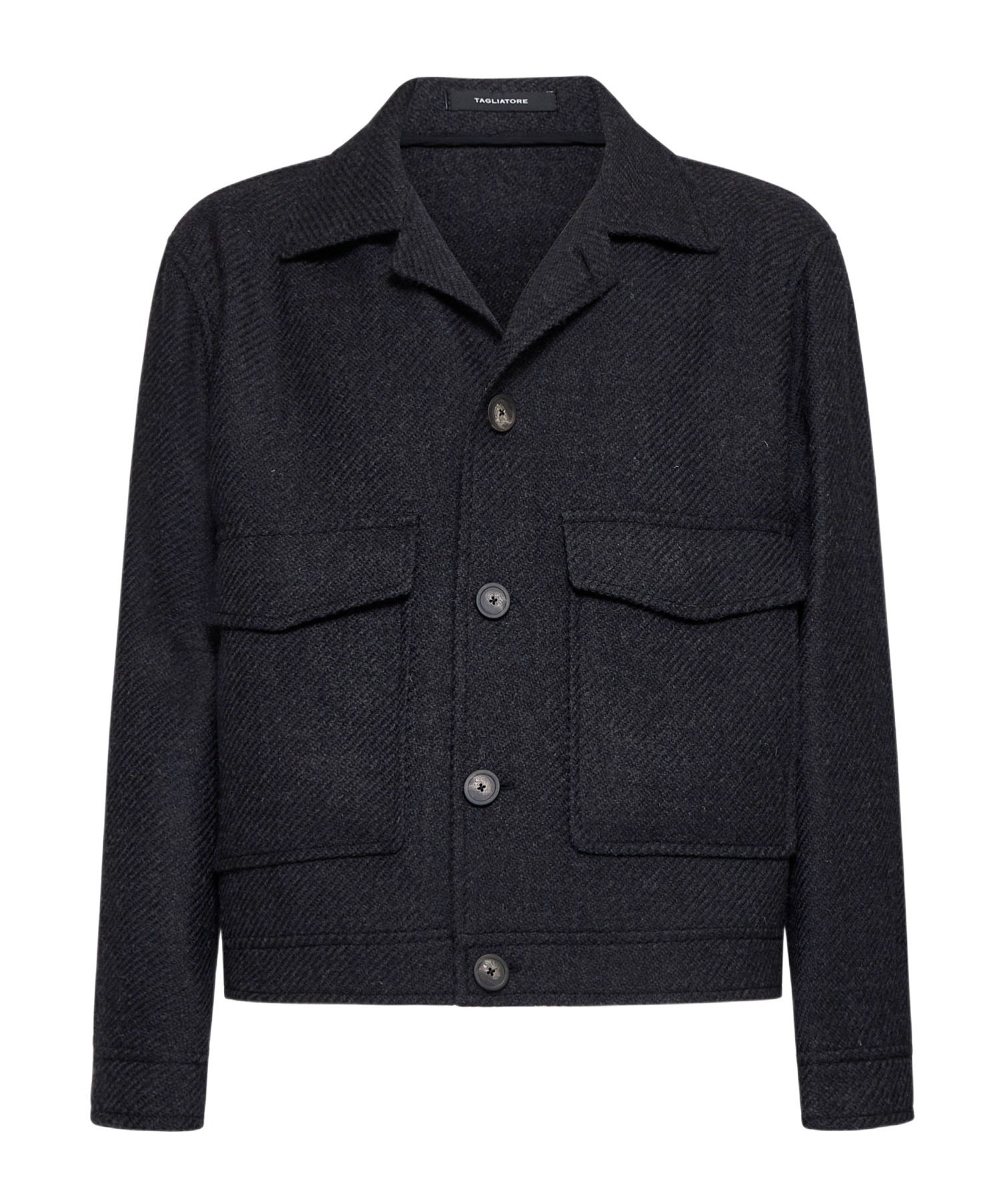 TAGLIATORE TAGLIATORE LONG-SLEEVED BUTTON-UP COAT