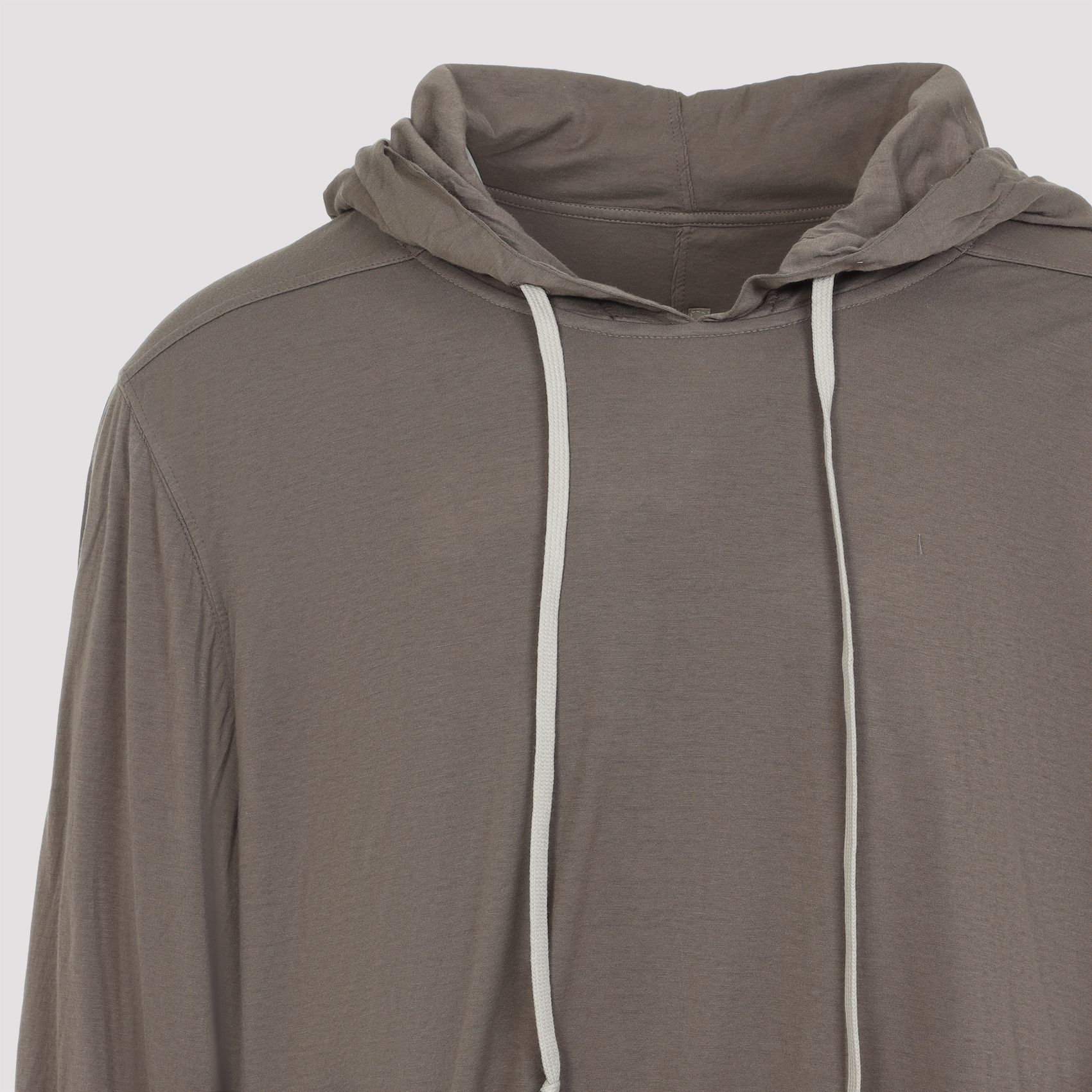 Rick Owens Drkshdw Long-sleeved Sweater In Gray
