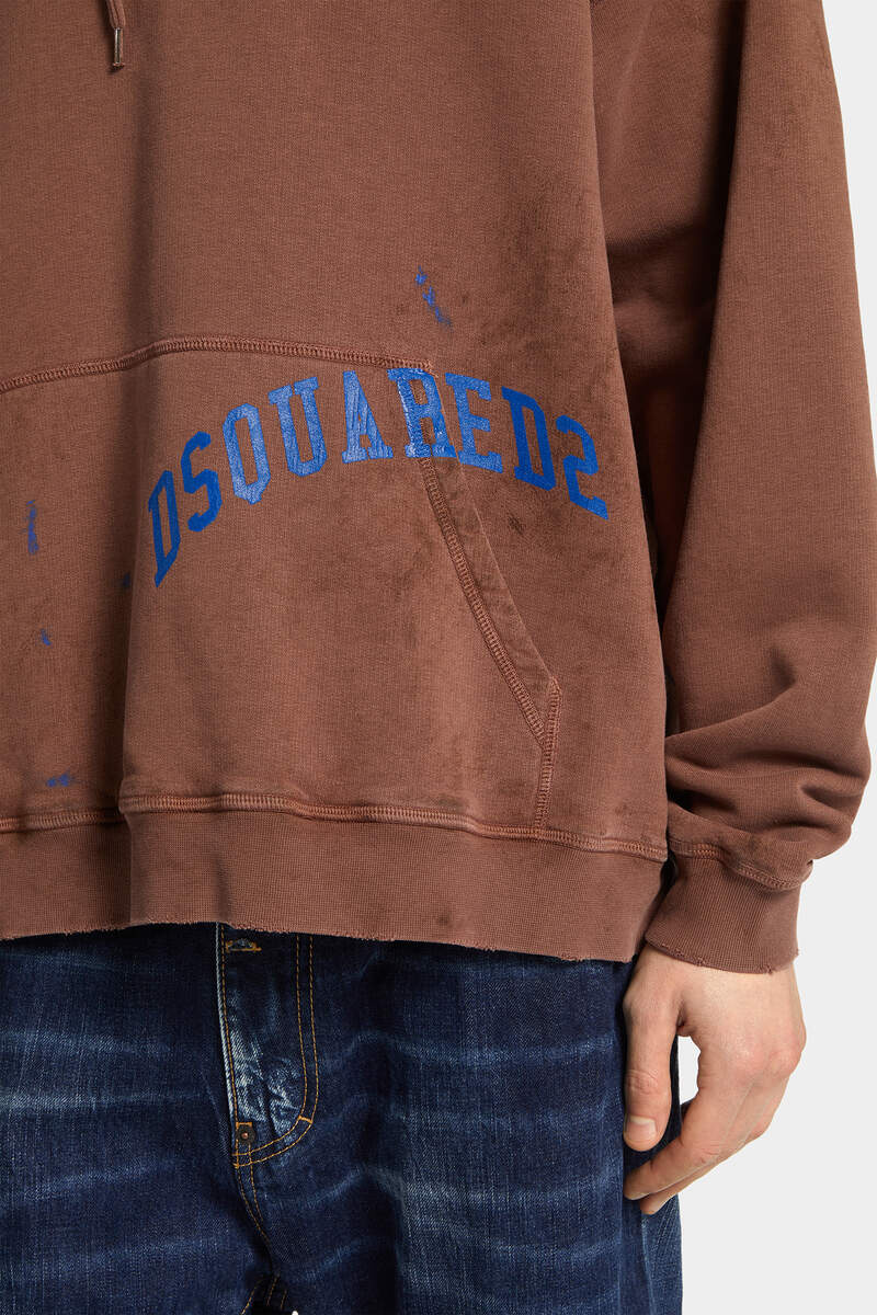 Dsquared2 Loose Fit Sweatshirt In Brown