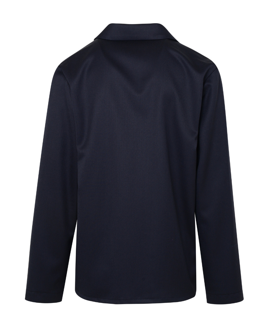 Apc Wool Shirt Jacket In Black