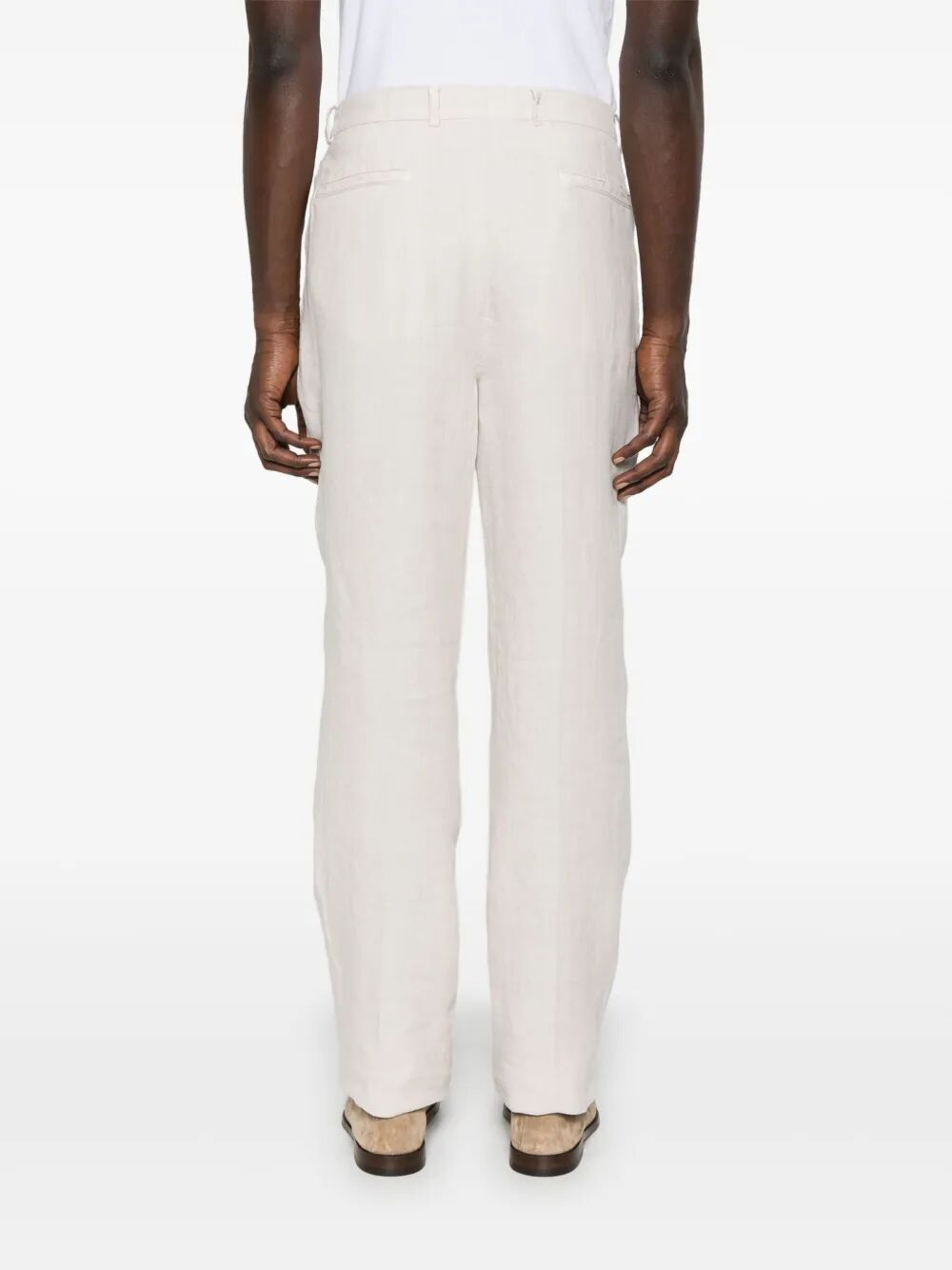 Brunello Cucinelli Men Garment-dyed Pants