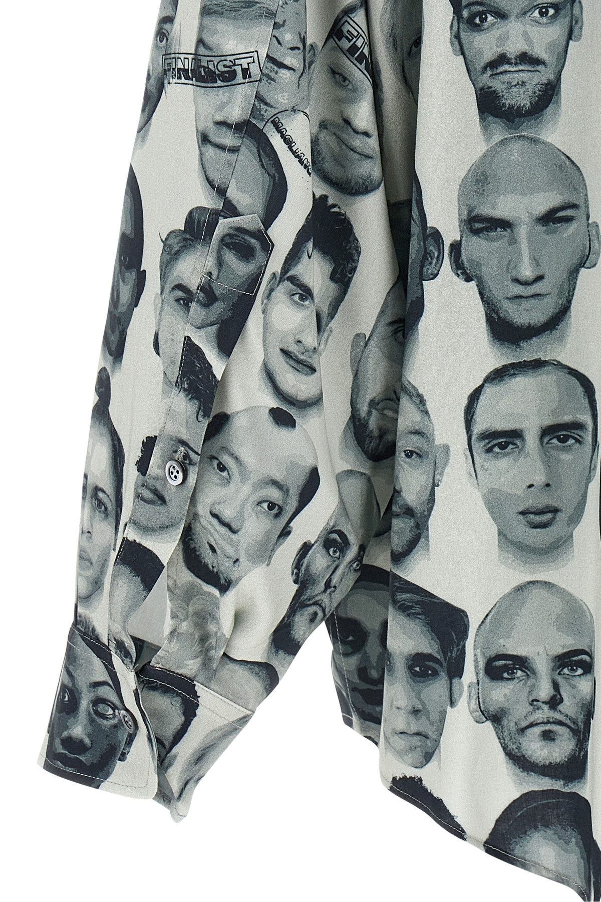 Magliano 'finalists Twisted' Shirt Button Cuffs In Gray