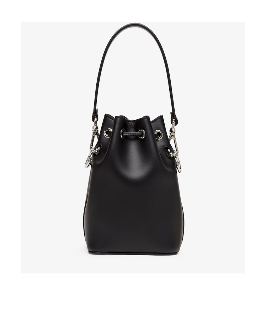 Fendi Mini Mon Tresor Bucket Bag In Black