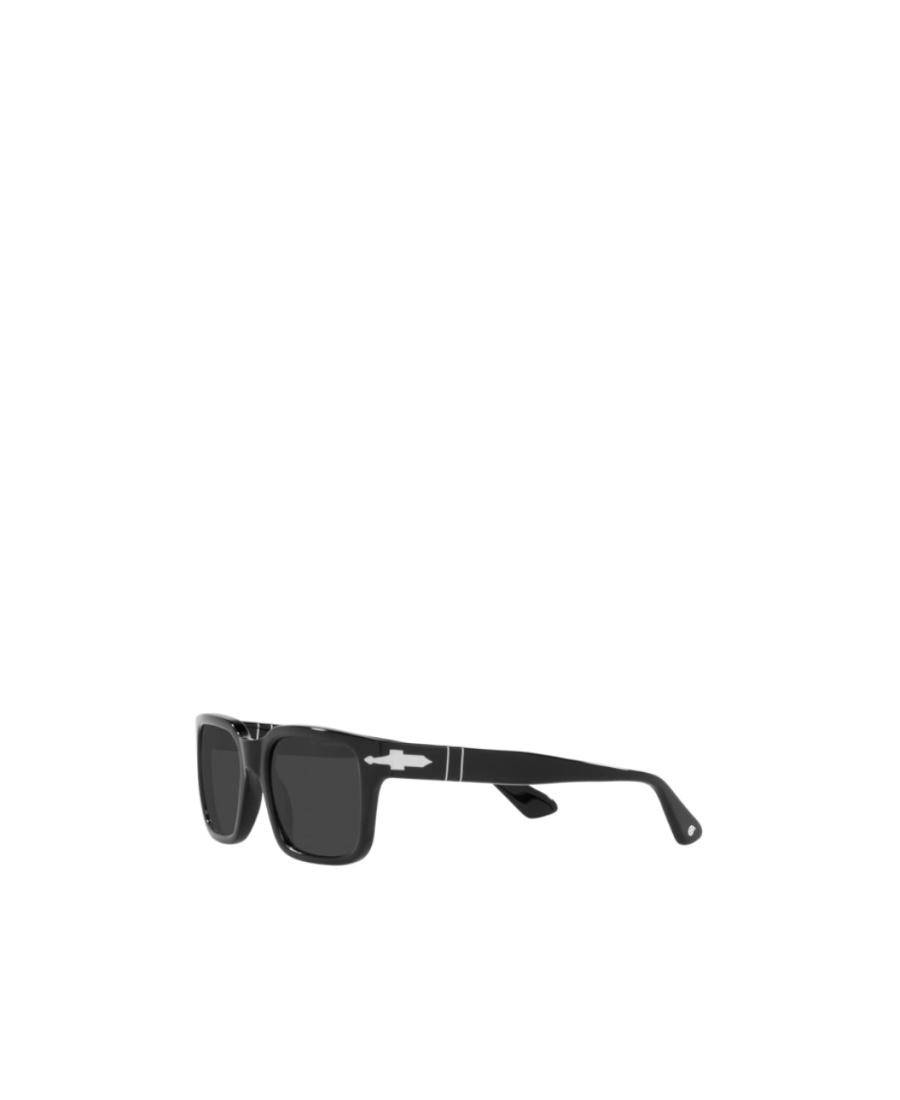Persol Rectangle Frame Sunglasses In Black