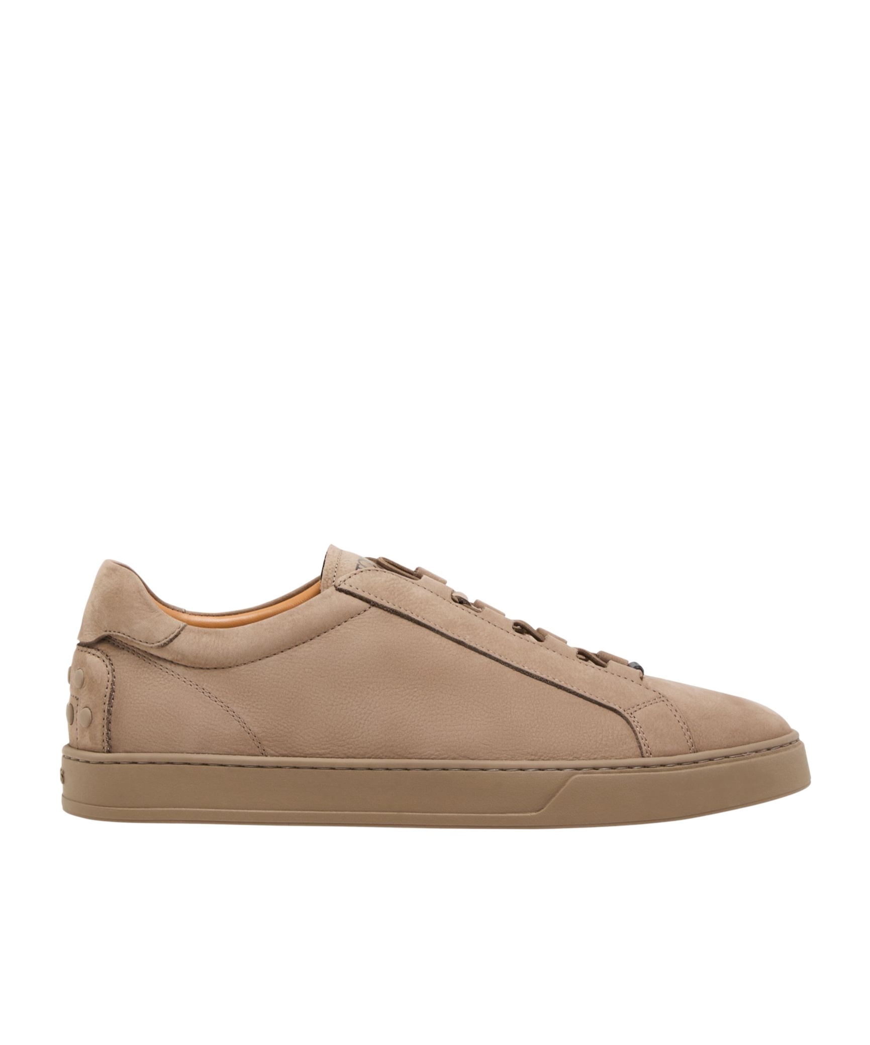 Tod's Elastic Nubuck Creta Sneakers In Brown