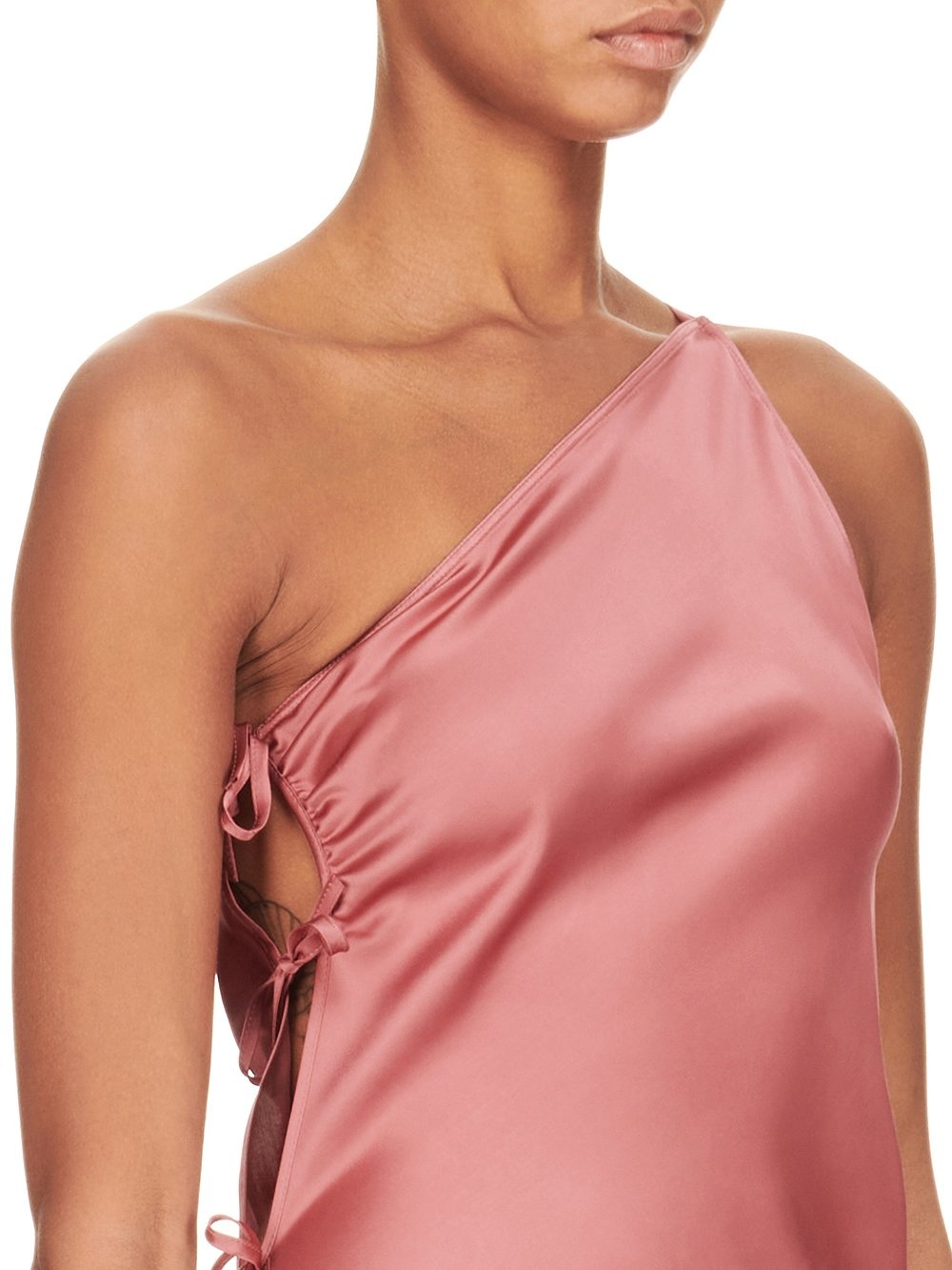 Rick Owens Taco Gown In Pink