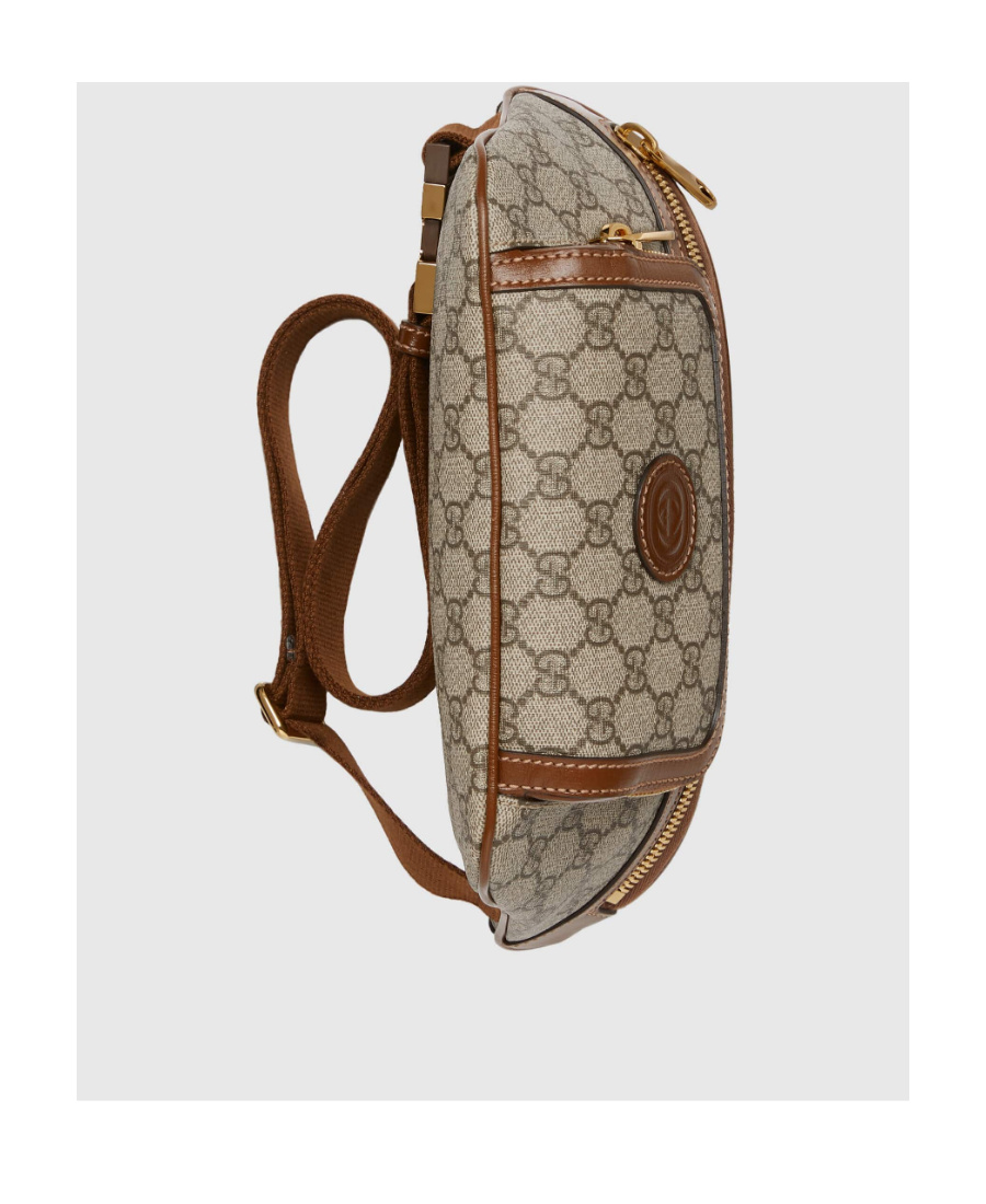Gucci Interlocking G Belt Bag In Brown