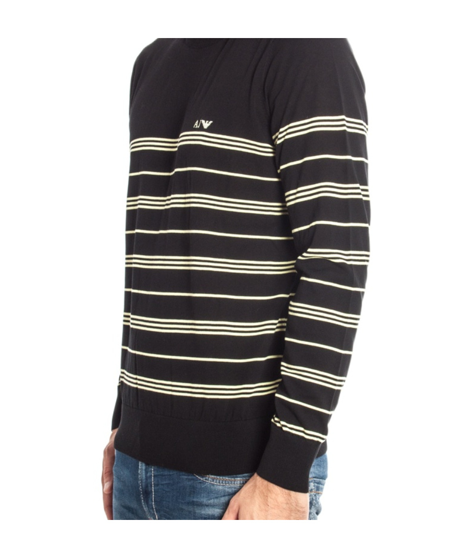ARMANI JEANS STRIPED SWEATER