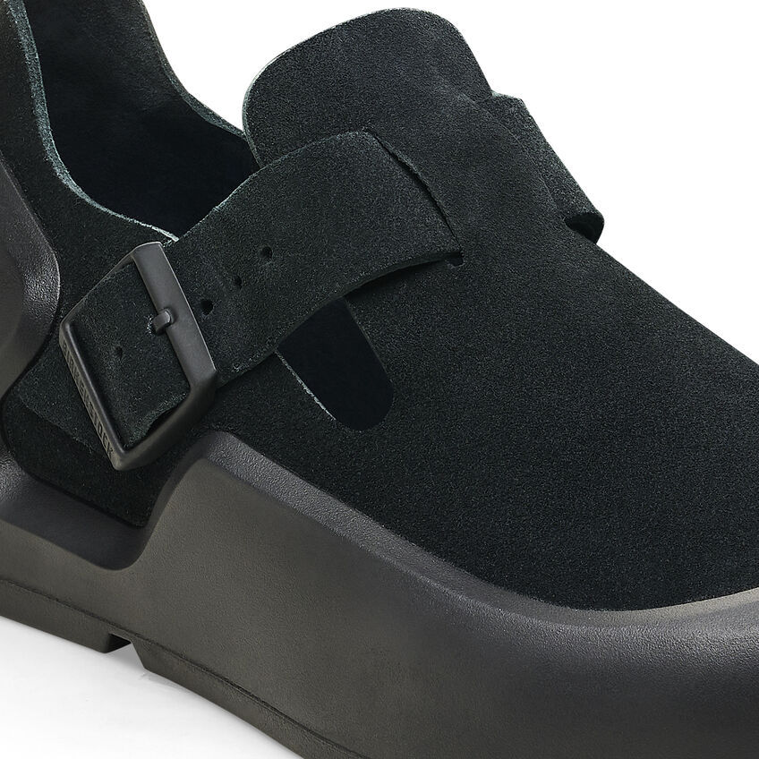Birkenstock Reykjavik Buckle-fastening Slippers In Black
