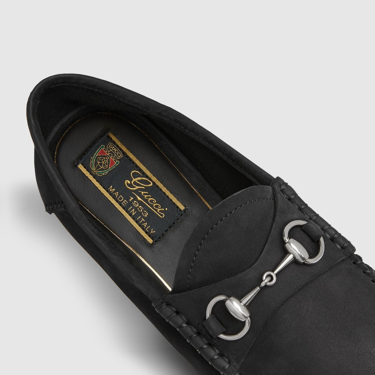 Gucci Gigi Horsebit 1953 Suede Mocassin Loafers