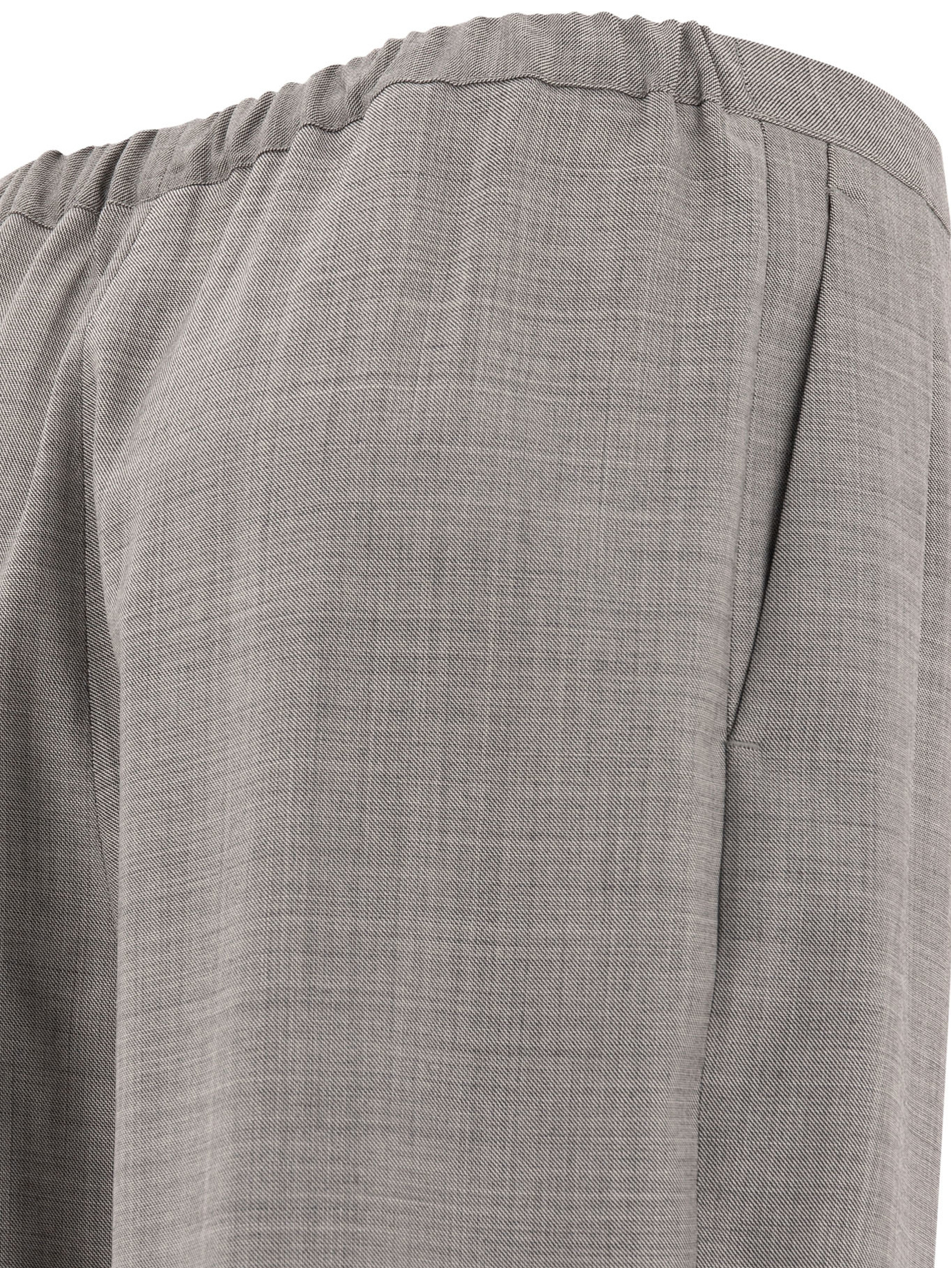 Loulou Studio Relaxed Straight-leg Trousers In Gray
