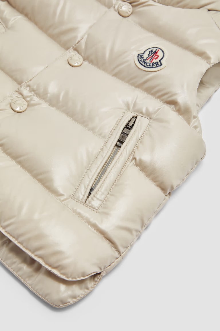 Moncler Bernard Vest Vest In Nude