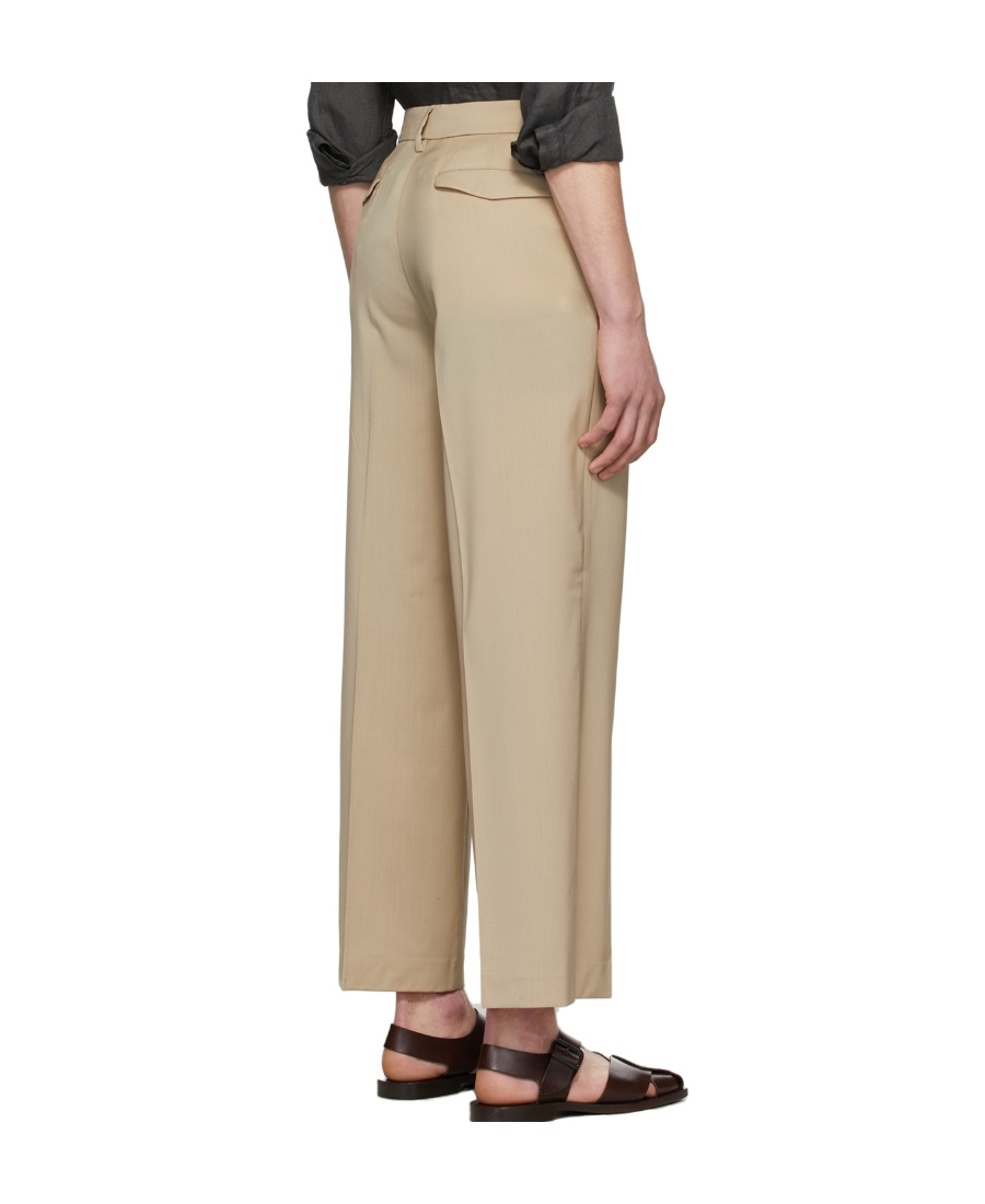 BARENA VENEZIA CROPPED STRAIGHT-LEG TROUSERS 
