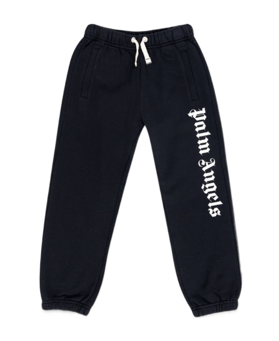 Palm Angels Logo-print Drawstring Track Pants In Black