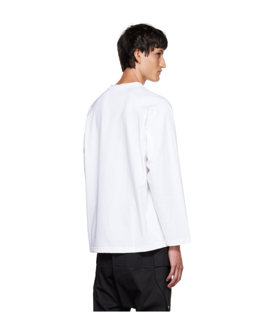 CRAIG GREEN EYELET-DETAIL LONG-SLEEVED T-SHIRT