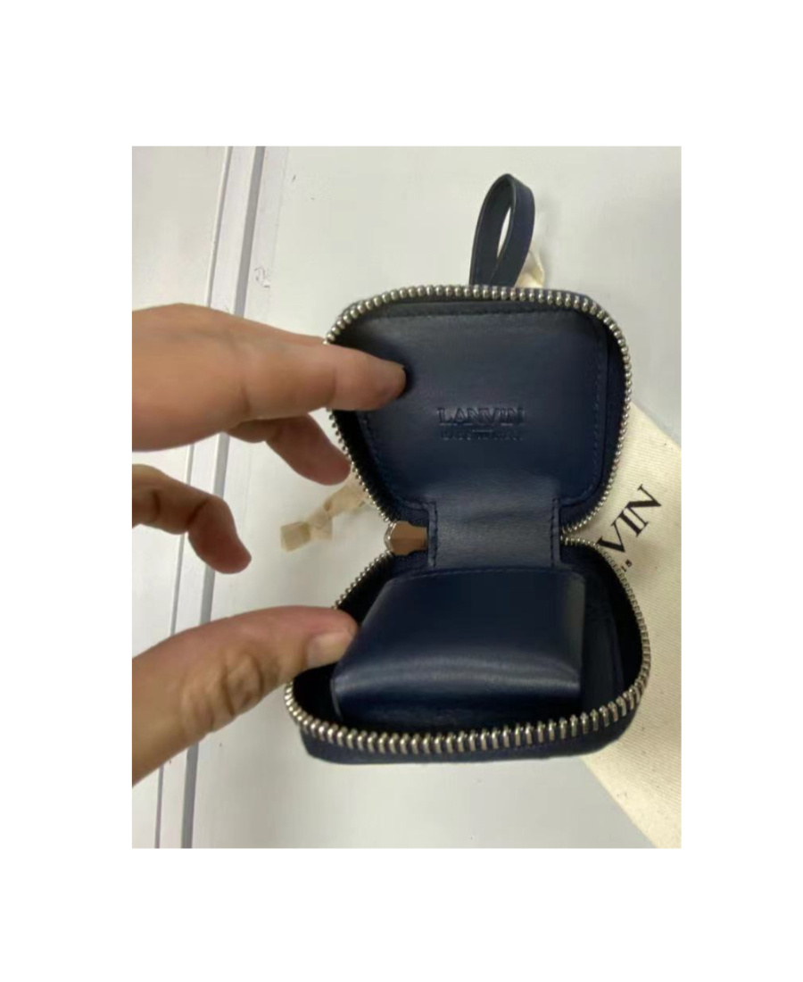 Lanvin Logo Mini Bag In Brown