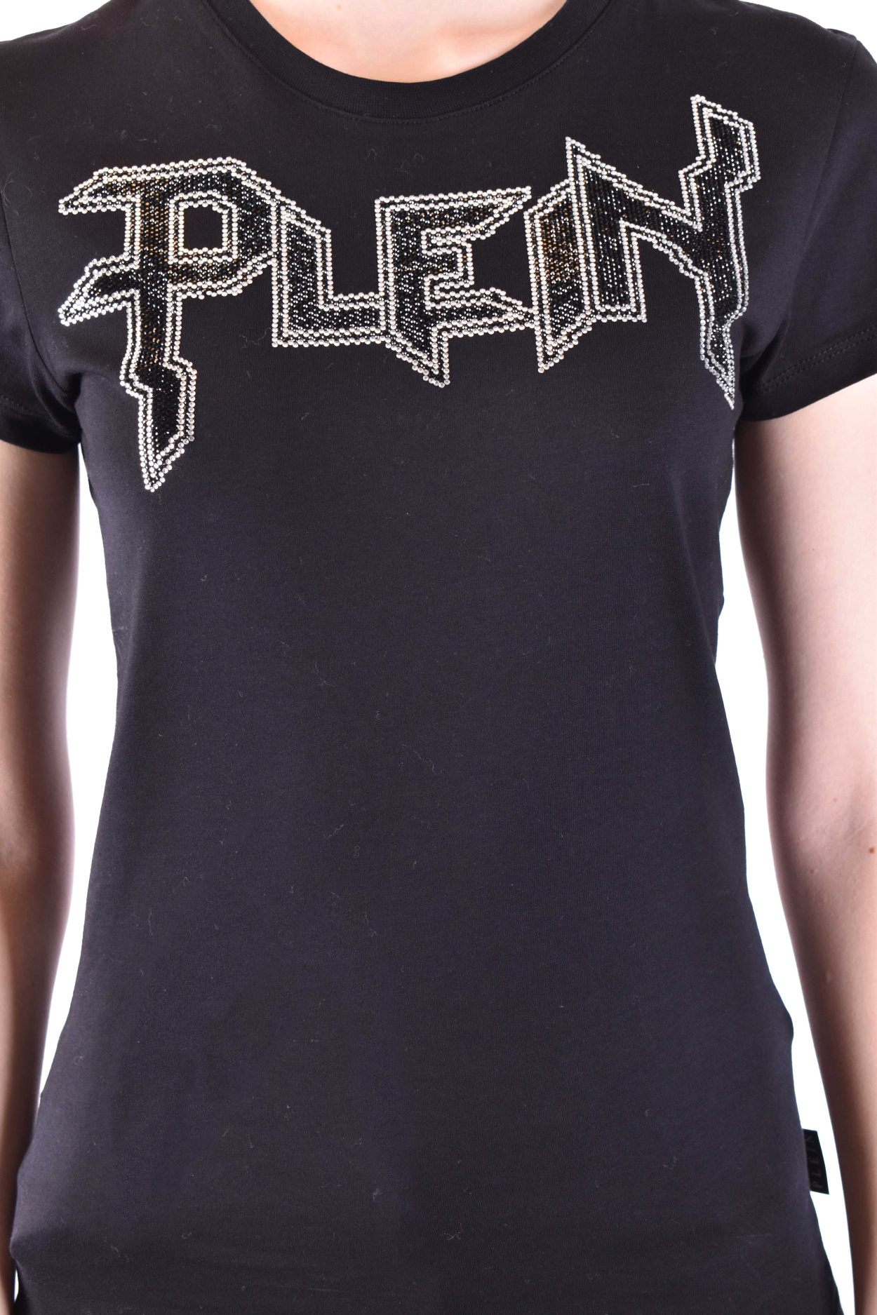 PHILIPP PLEIN LOGO-EMBELLISHED COTTON T-SHIRT
