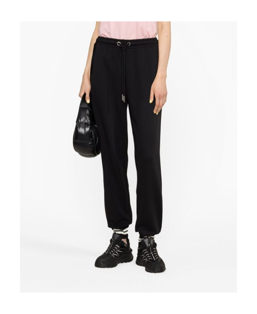 MONCLER STRIPE-TRIM TRACK PANTS