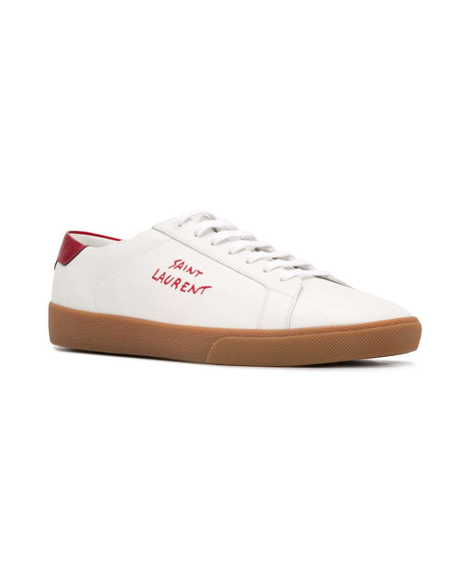 Saint Laurent Court Classic Sl/06 Sneakers In White