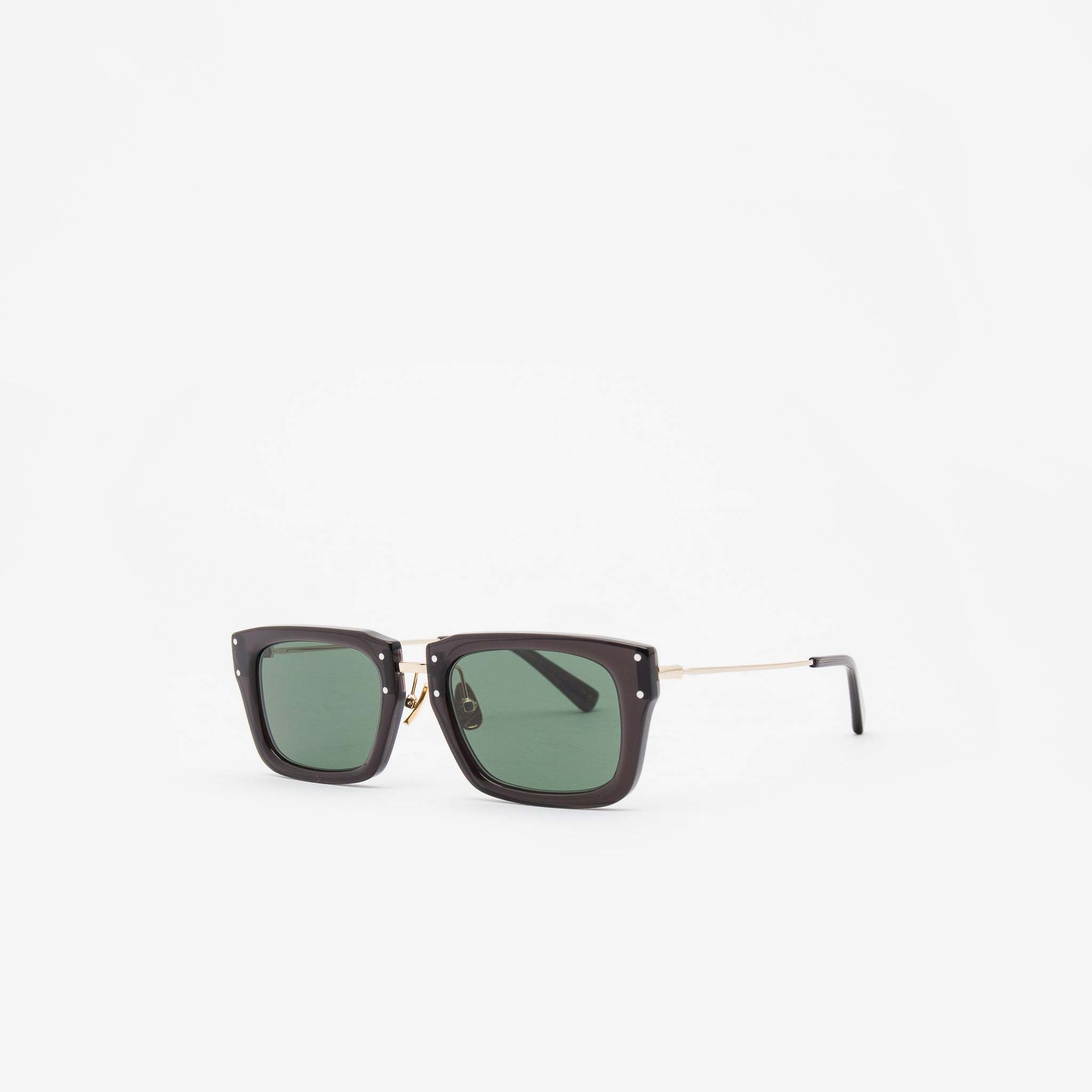 Jacquemus Square Sunglasses In Green