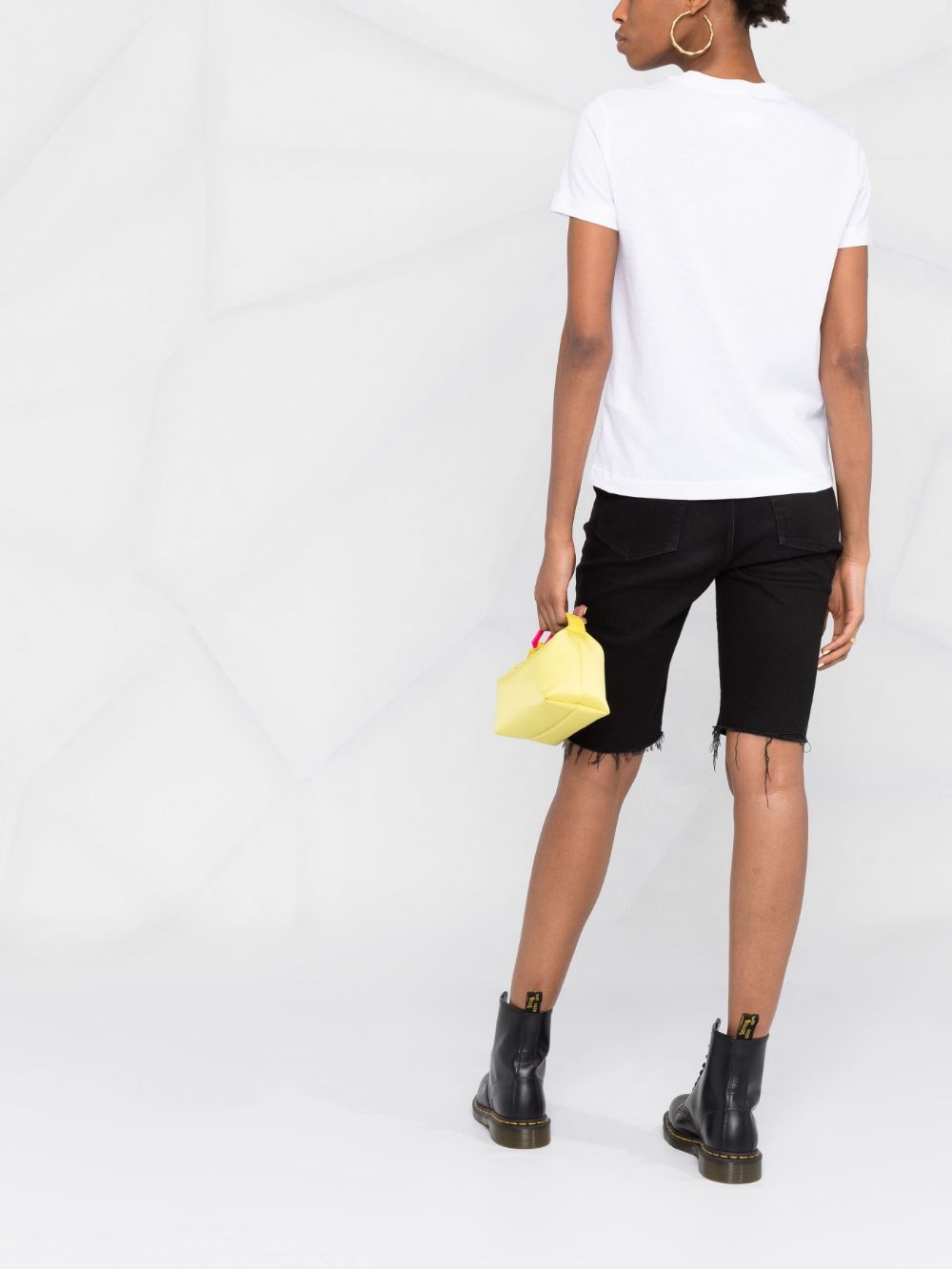 Versace Jeans Logo-print Cotton T-shirt In White