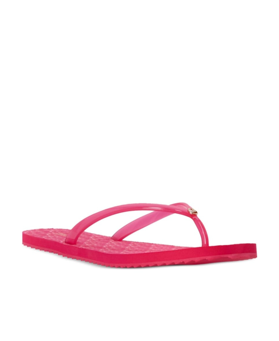 MICHAEL MICHAEL KORS JINX LOGO-CHARM FLIP FLOPS 