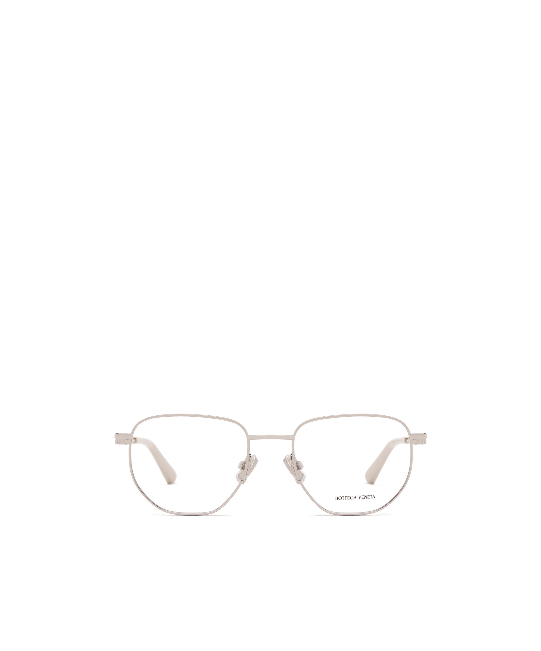 Bottega Veneta Logo Flat Mirror In White