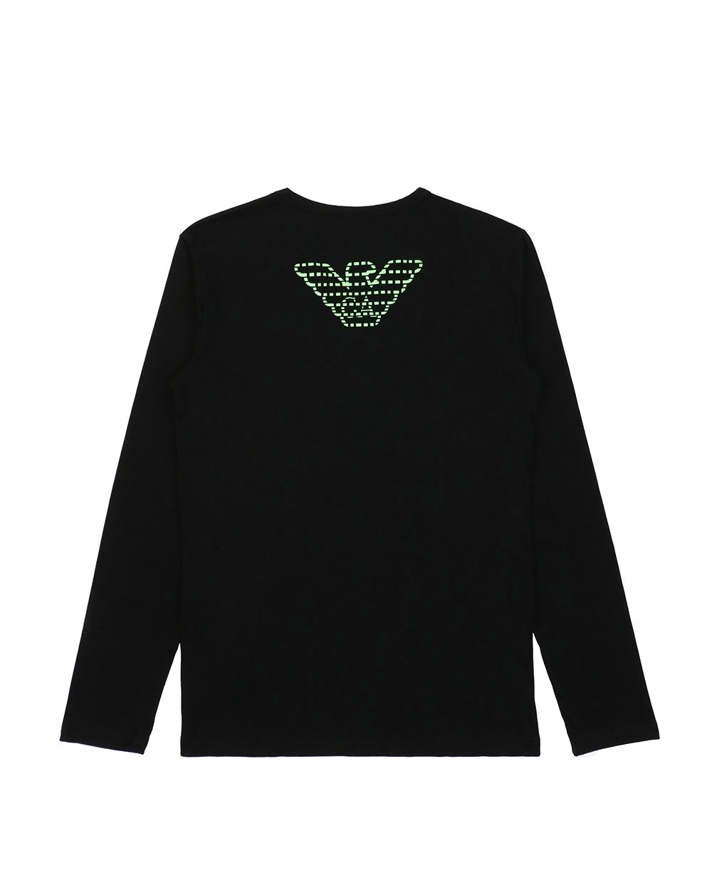 Emporio Armani Logo Printed T-shirt In Black