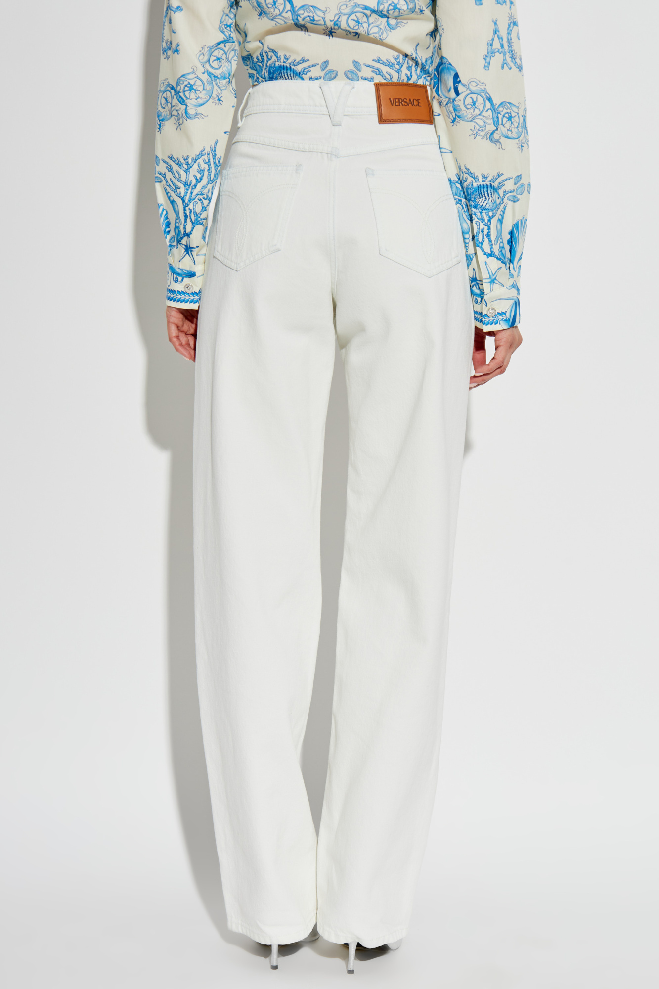 Versace Medusa-plaque Jeans