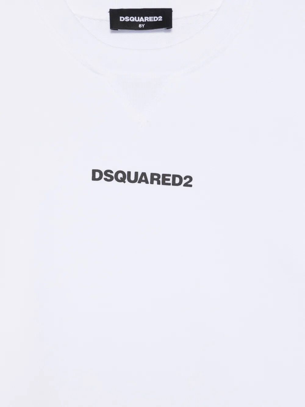 Dsquared2 Raised-logo Sweatshirt In White