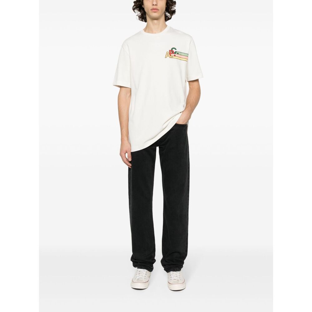 Apc Jean Naomi High-waist Straight-leg Jeans In Black