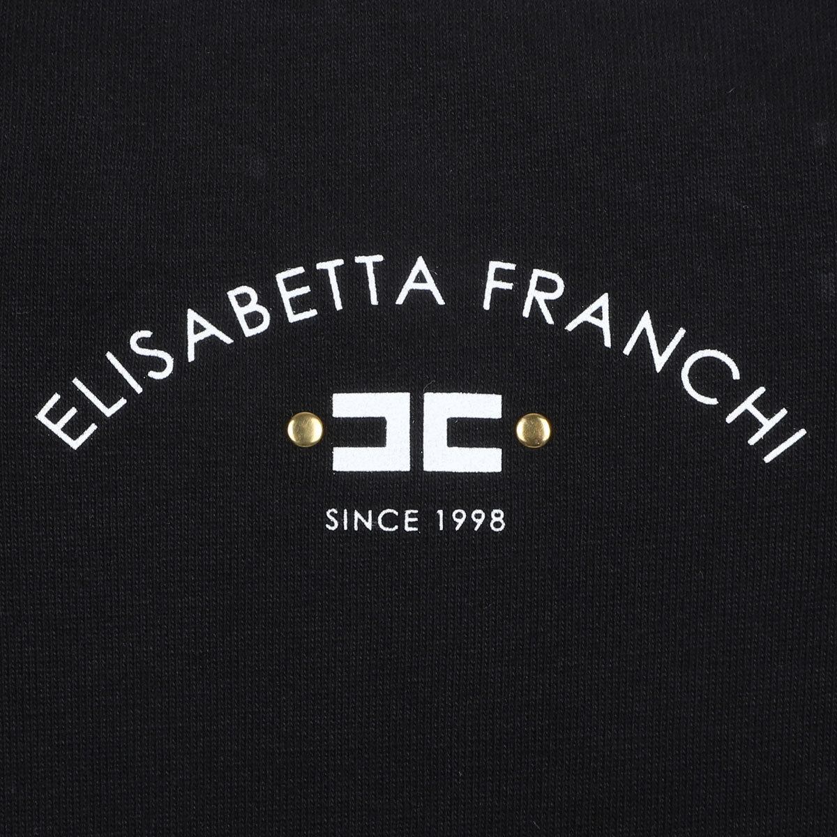 Elisabetta Franchi T-shirts And Polos In Black