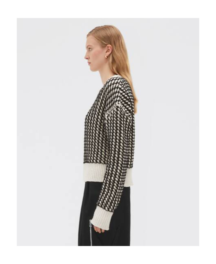 Bottega Veneta Ribbed-knit And Wool-chenille Sweater In Black
