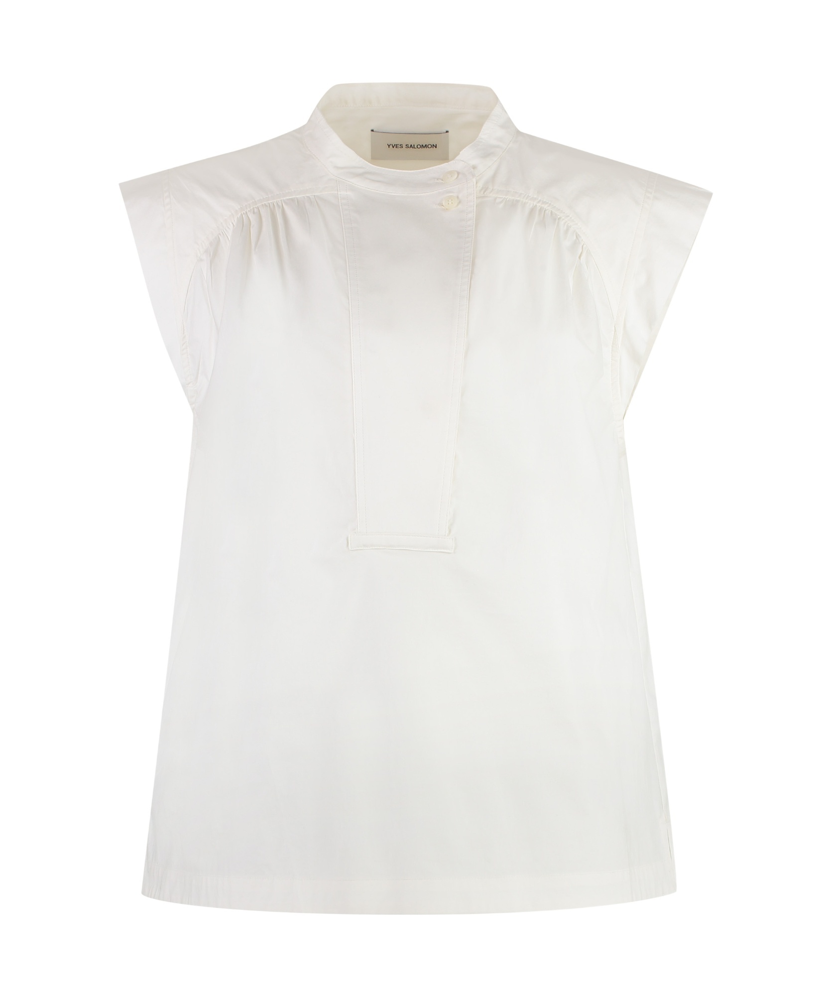 YVES SALOMON POPLIN TOP