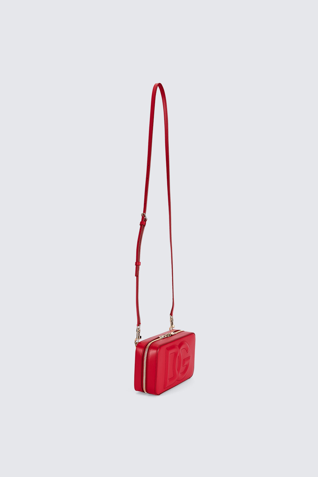 Dolce & Gabbana Dg Logo Crossbody Bag In Red