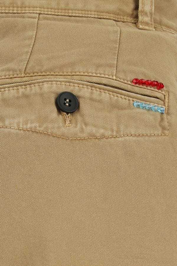 INCOTEX INCOTEX EMBELLISHED WIDE LEG TROUSERS