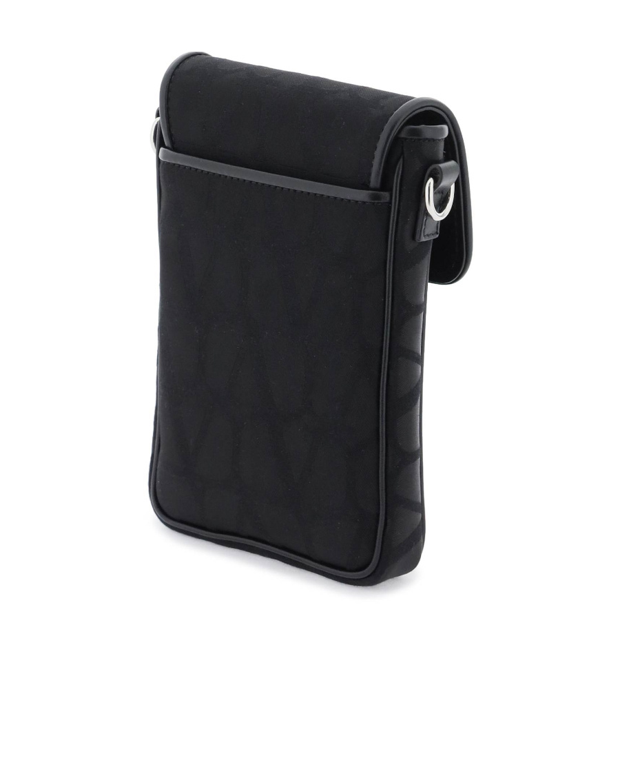 Valentino Toile Iconographe-print Messenger Bag In Black