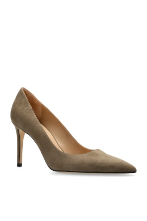 Stuart Weitzman Pointed High Heels In Brown