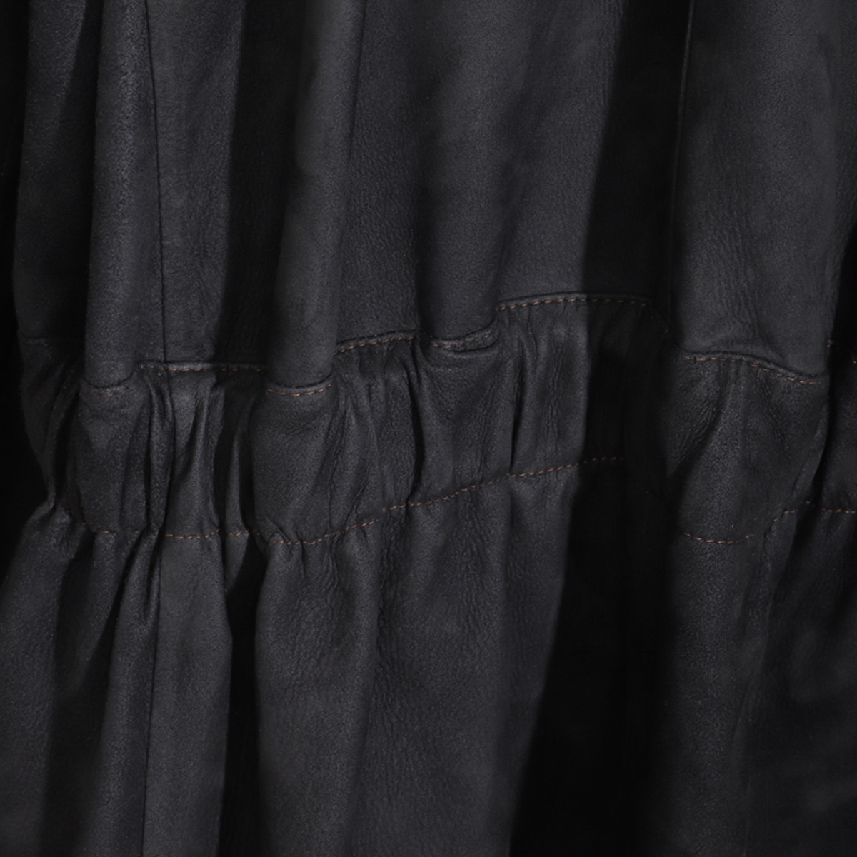 Shop Brunello Cucinelli Suede Trench Coat