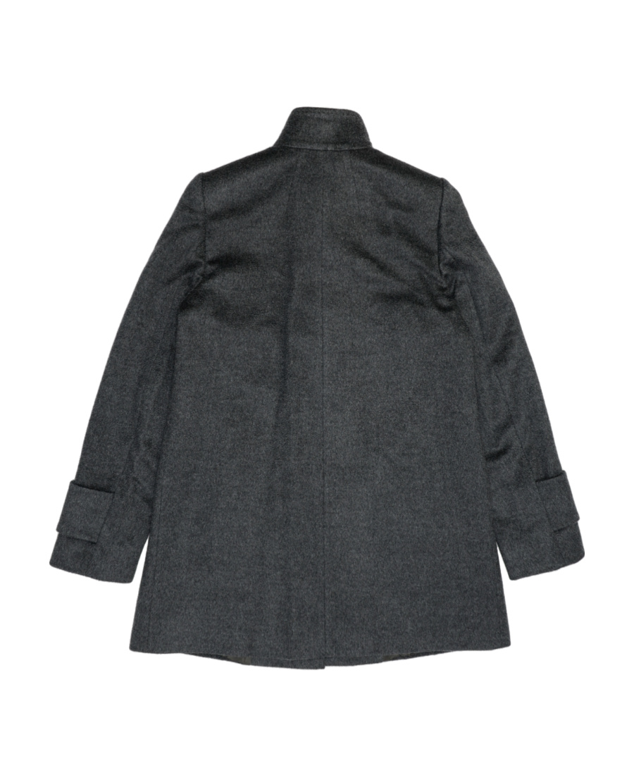 Max Mara Long-sleeved Coat In Black