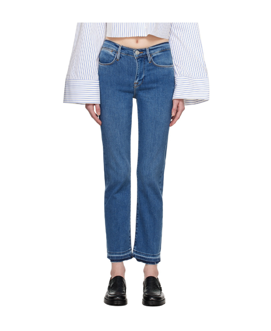 FRAME STRAIGHT STRETCH JEANS 
