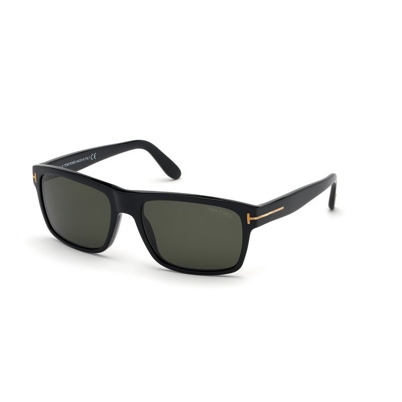 Tom Ford Logo Sunglasses In Black