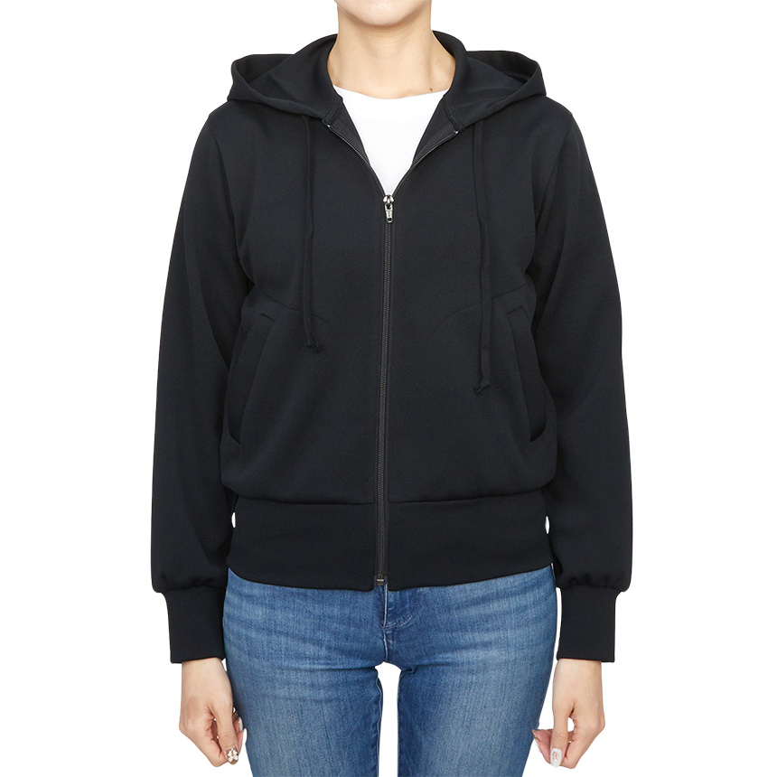 Comme Des Garçons Play Logo-appliqué Zip-up Hoodie
