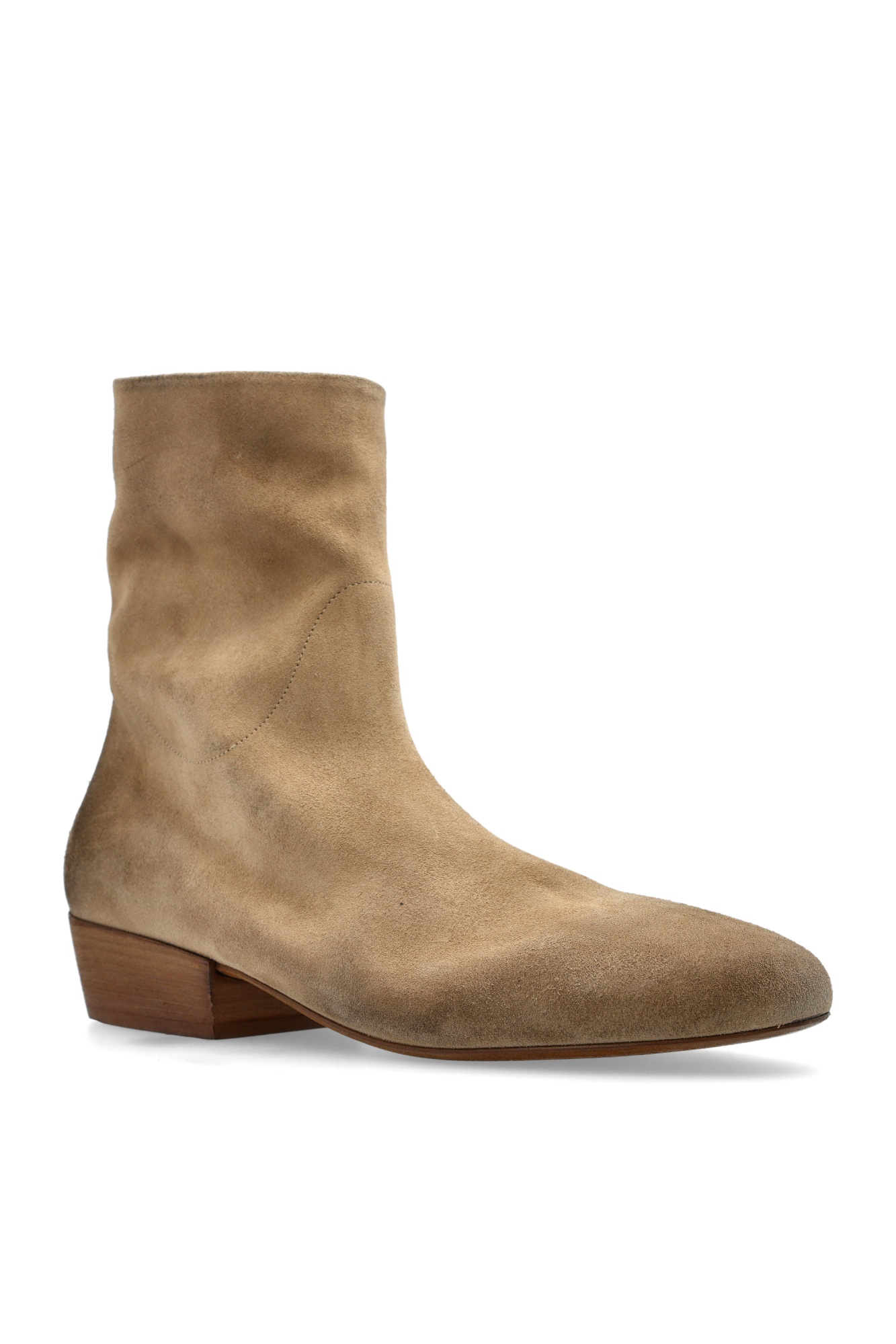 Marsèll Block Heel Ankle Boots In Brown