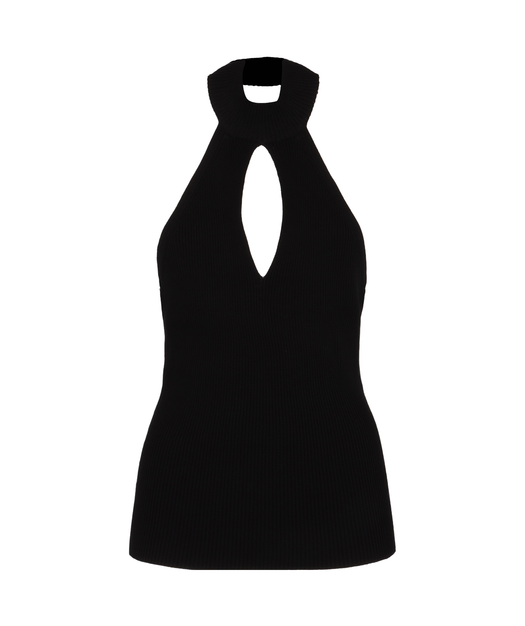 Federica Tosi Sleeveless Vest In Black
