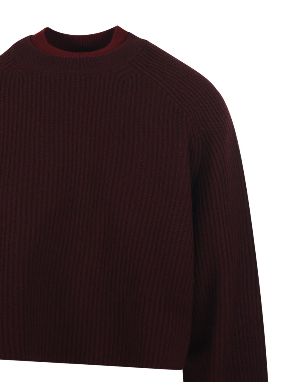 Max Mara Long-sleeved Sweater In Black