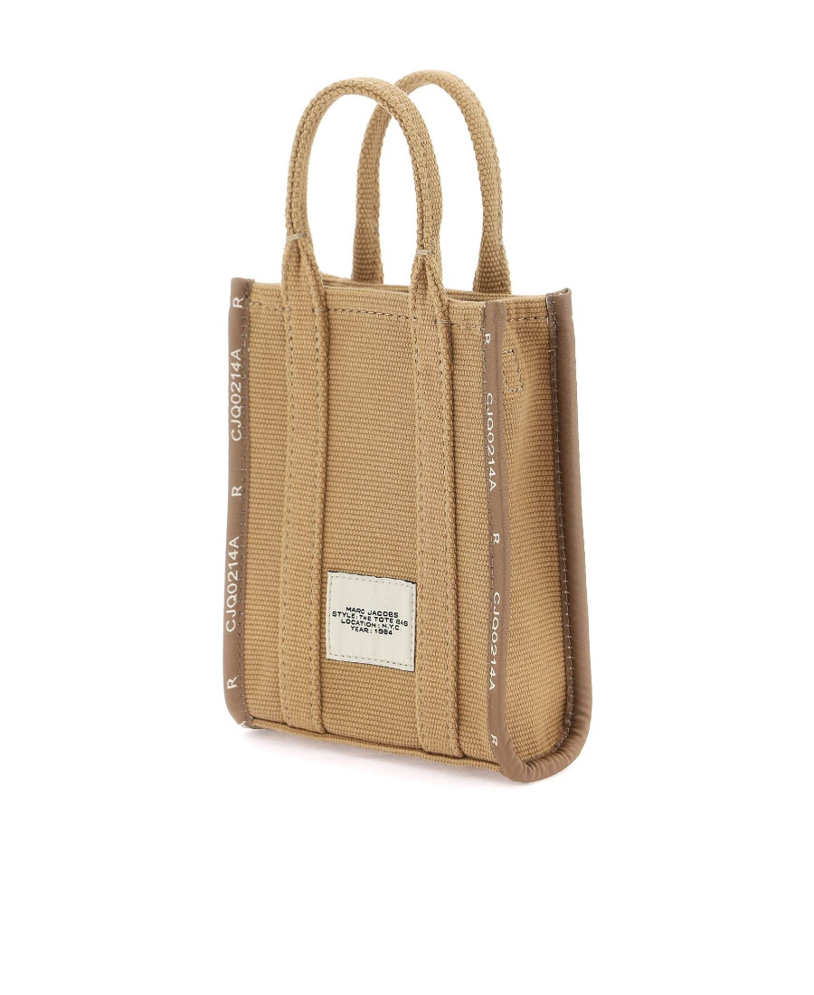 MARC JACOBS THE PHONE TOTE COTTON-BLEND BAG