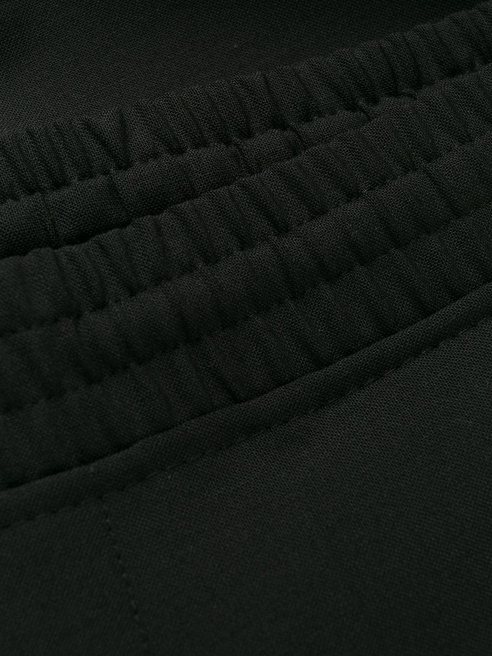 Neil Barrett Elastic Waist-edge Sweatpants In Black