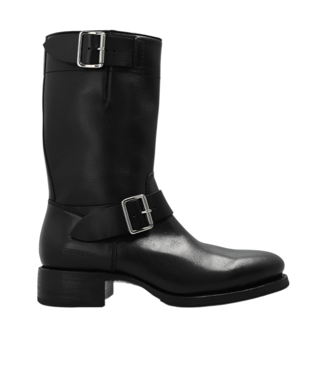 Dsquared2 Men's Designer Ankle Boots In Black