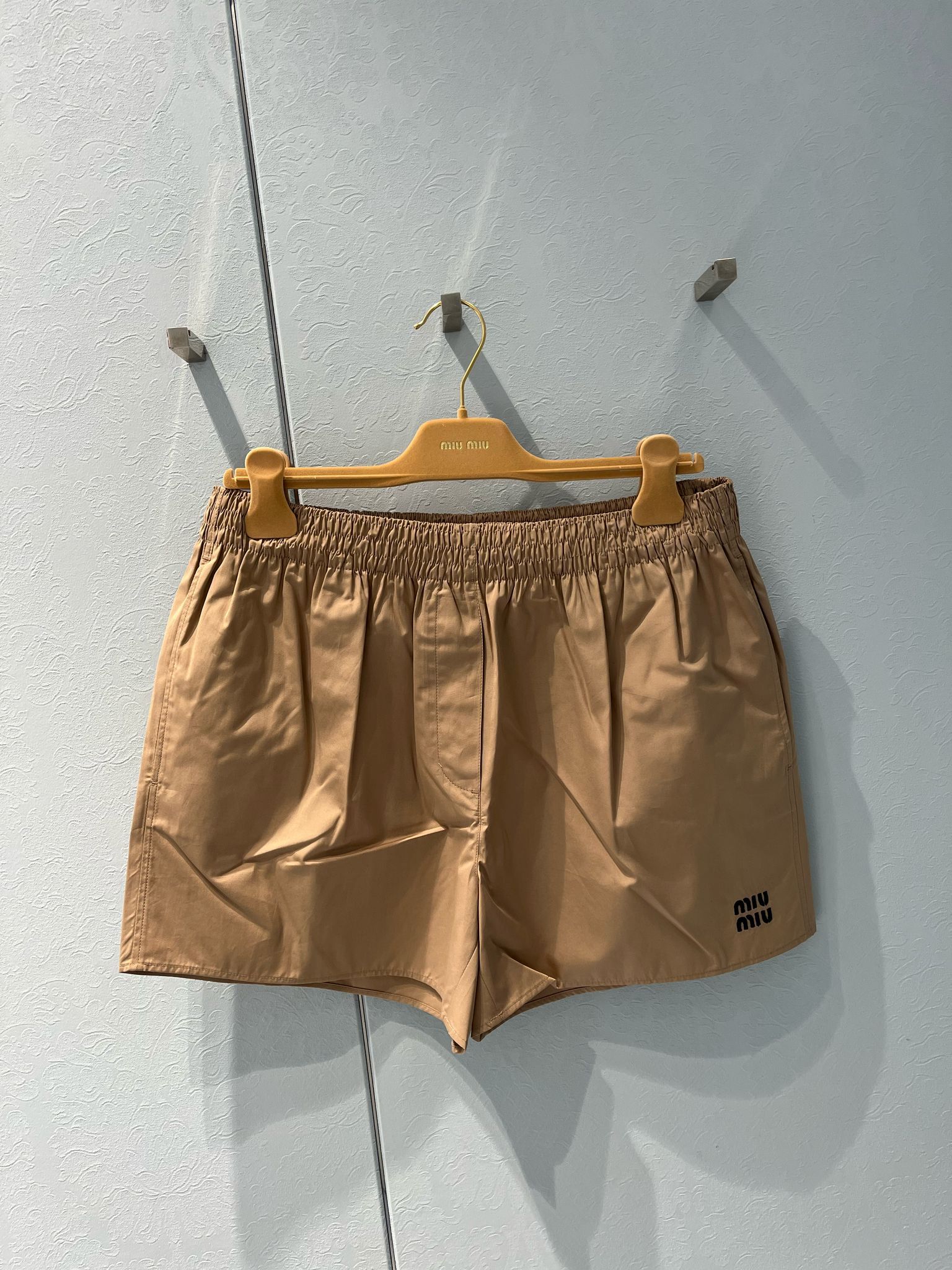 Miu Miu Poplin Shorts